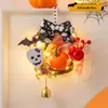Linterna de Calabaza de Halloween Transfronteriza Decoraciones para Puerta Temáticas Atrezo para Montaje de Escena de Fiesta y Festival Adornos Colgantes