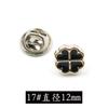 Hebilla de botón de costura sin costuras al por mayor estilo Chanel botón anti-exposición broche de cuello de camisa botón decorativo