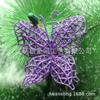 Jiujiang Huansong Christmas Craft Co., Ltd. Decorações de Natal Pó Glitter Borboleta Macia Pingente para Árvore de Natal