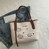 Bolsa de Paja Tejida de Venta Caliente de Verano para Mujer, Gran Capacidad, Nuevo Modelo 2026, Bolso Tote para Vacaciones de Verano en la Playa, Bolso de Mano
