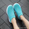 2026 Venta al por mayor transfronteriza Zapatos de madre Zapatos tipo calcetín de punto volador Tenis casuales para mujer Suela MD Zapatos para ancianos Dropshipping 1926