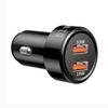 Aplicable a Cargador de Coche Huawei Carga súper rápida 66W cargador de coche doble usb doble puerto cargador de coche uno a dos