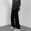 Calça Reta Acolchoada de Chenille 450g para Uso Casual ao Vivo 8 Calças Casuais Ponto Outros Polietileno