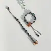 Pulsera de Cerámica Jingdezhen Nueva Pulsera de Cerámica China Joyería Estudiante Estilo Tíbet Cuerda Trenzada a Mano Puesto Regalo para Estudiante