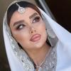 Tocado Tradicional Indio Transfronterizo Nuevo con Incrustaciones de Diamantes Moda Europea y Americana Gota de Ceja de Pedrería con Forma de Gota Cadena para el Cabello Femenina
