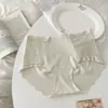 Pantaletas de seda de hielo sin costuras para mujer, algodón puro, antibacterianas 10A, entrepierna extendida, encaje puro y sexy, bragas sin costuras