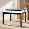 A Máquina de Mahjong Flor de Xuanhe É um Modelo de Mesa de Jantar Totalmente Automático para Uso Doméstico Que É Tanto uma Mesa de Xadrez e Cartas, uma Mesa de Mahjong Elétrica com Operação Silenciosa