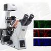 Microscopio de fluorescencia invertido OPTIKA IM-5FLD de grado de investigación, campo de visión de 24 mm