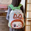 Nuevas Mochilas Escolares para Niños, Mochilas de Jardín de Infancia, Lindos Dibujos Animados Labubu, Mochilas Escolares de Moda para Estudiantes de Primaria