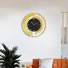 Reloj Moderno Sencillo de Lujo Ligero Más Vendido Transfronterizo Mármol Creativo Decoración del Hogar Reloj de Pared Sala de Estar Gama Alta Silencioso