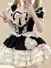 Vestido de Princesa Fofo Estilo Japonês Manga Curta Lolita Vibe Soft Girl Doce