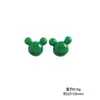 Acessórios de resina de cabeça do Mickey Mouse mini cor de macaron DIY feito à mão cola de creme capa de celular fivela de sapato acessórios de cabelo materiais