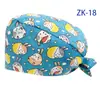 Gorro quirúrgico para mujer, gorro de algodón estampado, gorro para sala de operaciones de doctor, gorro de enfermera, gorro de luna, gorro para casa, gorro de chef tipo cúpula