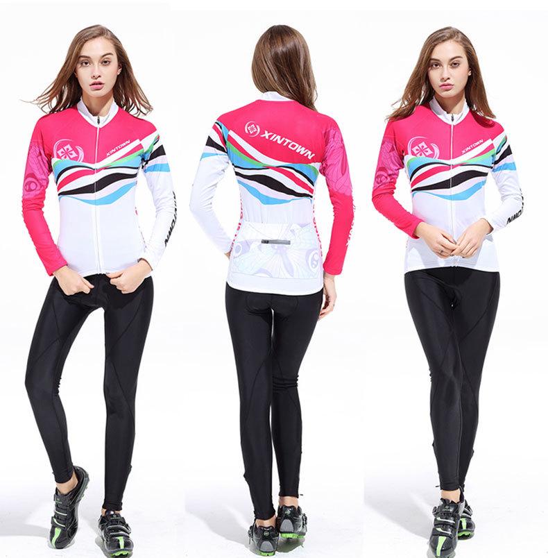 彩丝骑行服长展示图 (2)