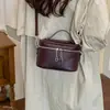 Bolso de mano de nicho de moda, versátil, estilo coreano, bolso cruzado de otoño para mujer, nuevo diseño cilíndrico 2026, bolso de hombro para ir al trabajo