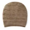 Novo Chapéu de Lã Feminino Outono/Inverno 2026, Gorro Quente de Tricô, Chapéu Slouchy Versátil, Gorro de Tricô Espesso com Proteção para Orelhas Pós-parto