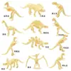 Juguetes de Dinosaurios de Goma Suave Tyrannosaurus Rex, 36 Mini Modelos de Dinosaurios de Plástico de Alta Calidad que Brillan en la Oscuridad, Venta al por Mayor Transfronteriza