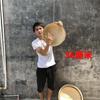 Productos de bambú tejido cesta para pan al vapor recogedor de polvo granja hogar hecho a mano redondo almacenamiento cesta de drenaje cesta de bambú cesta con tamiz sin agujeros