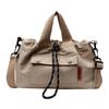 Bolso Cubo de Cordón Nuevo Casual Transfronterizo de Color Contrastante, Bolso de Mano Versátil de Tela Oxford, Bolso Cruzado al Hombro, Bolso Tote Pequeño