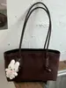 Bolso grande de alta moda retro estilo coreano para mujer, nuevo bolso de hombro casual para commuting 2026, bolso de mano tipo tote