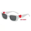 Nuevas Gafas de Sol Europeas y Americanas Transfronterizas con Varillas en Forma de V, Moda Tendencia, Protección UV, Sombrilla, Elegantes Gafas para Chica Popular
