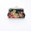 Ebay AliExpress suministro hebilla de moda rosa clásica monedero bolsa para tarjetas llaves al por mayor
