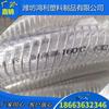 Fabricantes Weifang, manguera de alambre de acero de PVC resistente a altas temperaturas, manguera de alambre de acero transparente, tubería espiral de PVC, tubería de suministro de agua