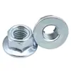 GB6187 porca autotravante com flange anti-afrouxamento chapa de ferro galvanizado alta resistência hexagonal antiderrapante 12 tampa de parafuso 5M6M8M10