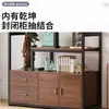 Novo Rack Antigo Estilo Chinês Rack de Armazenamento para Sala de Chá Vitrine de Chá Não Madeira Maciça Rack de Exibição de Parede Inteira para Sala de Estar Moderno Minimalista