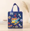 Bolsas de regalo festivas para niños de venta caliente transfronterizas, bolsas de regalo de cumpleaños para jardín de infantes laminadas de tela no tejida, bolsas de regalo de cumpleaños para niños