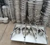 Pinzas de Acero Inoxidable Cortador Redondo para Galletas Boquilla Molde para Pastel Pinzas Cortador de Masa para Empanadas Molde para Shaobing