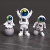 Modelo de astronauta astronauta, juguete de mano, adornos para coche, muñeca, decoración para el hogar, regalo de cumpleaños