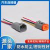 Conector impermeable tipo Chi para coche DT06-2S 2 orificios 3 orificios 4 orificios 6 orificios 8 orificios 12 orificios conectores macho y hembra