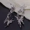 Brincos e Ear Cuffs Integrados Personalidade Popular Tendência Design de Borboleta de Luxo de Nicho Joia de Orelha Exquisita de Alta Qualidade