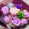 Día del Maestro Ramo de Rosas Mixtas Ramo de Flores de Jabón Regalo para el Día de Qixi San Valentín Ramo de Flores de Jabón de Mano Producto Terminado Transfronterizo