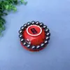 Novo Estilo de Verão Pulseira e Colar de Terahertz com Design de Ágata Vermelha e Cinza Acessórios, Pulseira de Contas Peça Única para Dropshipping