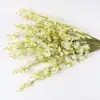 Simulación orquídea danzante de 5 horquillas con orquídea danzante de soja decoración del hogar decoración de boda hotel flores de simulación flores artificiales venta al por mayor