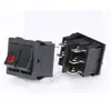Interruptor de Barco KCD5 Doble Lado Izquierdo Ojo de Gato Lado Derecho Restablecer Tamaño 21*24mm