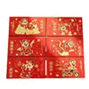 2027 Ano Novo Sacos de Envelope Vermelho com Estampa Dourada do Deus da Riqueza Ninho Dourado, Pacote Vermelho de Alto Padrão e Elegante para Presentes em Dinheiro de Ano Novo Atacado