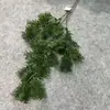 2026 Plantas Verdes Artificiales Verde Oscuro para Decoraciones de Boda, Arreglos Florales Estilo Bosque, Paisajismo de Salón de Bodas, Flores de Plástico, Hojas Verdes Oscuras Artificiales