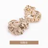 Abrigo Pequeño Decorativo de Metal Cosido a Mano, Fragante, Cortavientos, Suéter, Botones de Punto, Botones de Alta Gama