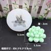 Plantas suculentas flores e plantas bolo de mousse de açúcar decoração faça você mesmo molde para assar vela molde de gota de cola molde de chocolate