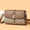 Bolsa Grande de PU Feminina 2024 Nova Bolsa de Ombro Feminina Versátil Moda Bolsa para Mãe Tendência Bolsa Transversal Tote