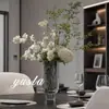 Mesa de Centro Popular Simples para Sala de Estar Vendas Departamento Restaurante Villa Vaso Seco com Inserção de Vidro Recipiente para Flores Enfeites
