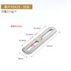 Conector de pieza recta fija de ángulo recto de 90 grados con cabezal doble, móvil, de acero inoxidable engrosado, con código de ángulo ajustable y orificio largo, soporte en forma de L