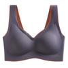 Ropa Interior de Látex para Novia Nueva para Mujer de Espalda Abierta Sin Aros Transpirable Reafirmante Recogedor Paramilia Deportiva para Dormir Sujetador sin Costuras