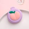 Peine Portátil Peine Plegable Pequeño de Bolsa de Aire Peine de Masaje Lindo de Dibujos Animados Mini para Mujer para Niños Cojín de Aire Espejo Integrado