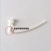Accesorios para Audífonos Retroauriculares Junta de Conversión de Plástico Transparente en Codo Piezas de Tubo Guía de Sonido para Máquina Retroauricular Universal