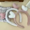 Tiara Fofa de Galhos Coreana Antiderrapante para Mulheres, Acessório de Cabelo Versátil para Sair, Elástico de Cabelo Simples, Aro de Cabelo Moderno