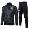 2526 Conjunto de Chaqueta Real Madrid Uniforme de Partido Manga Larga Napoli Conjunto para Adulto Otoño Invierno Chaqueta Jersey Uniforme de Partido